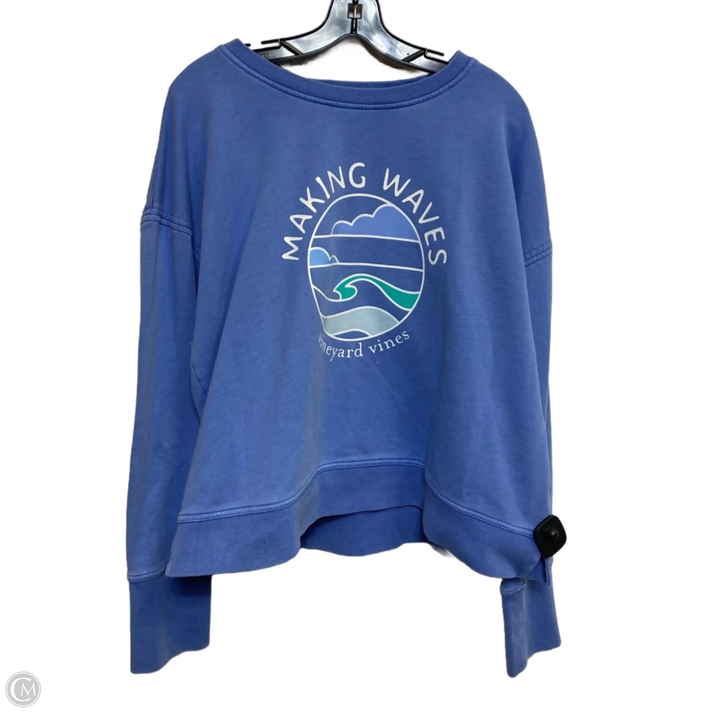 Sweatshirt Designer By Vineyard Vines In Blue, Size: Xl