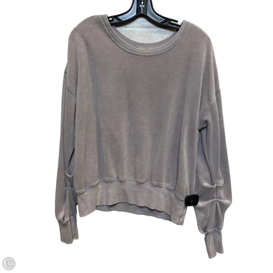 Sweatshirt Crewneck By Melrose And Market In Purple, Size: S