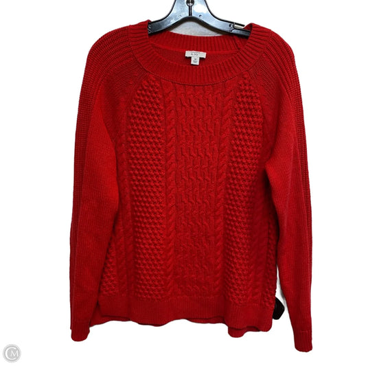 Sweater By Crown And Ivy In Red, Size: M