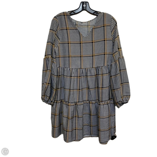 Dress Casual Short By Clothes Mentor In Black & Brown, Size: M