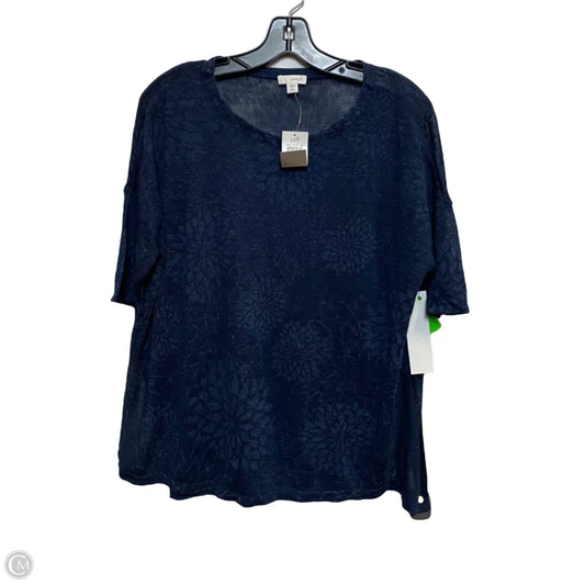 Top Short Sleeve By Pure Jill In Blue, Size: Sp