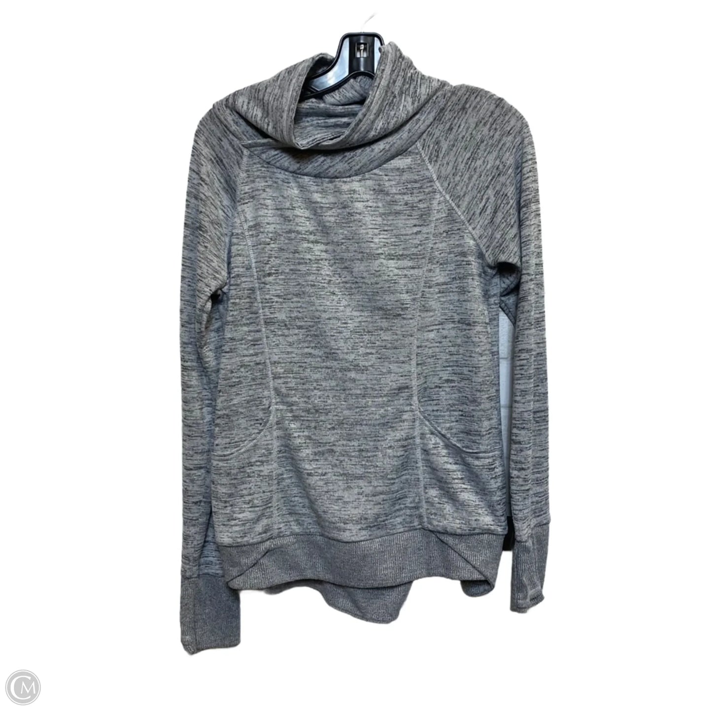 Athletic Sweatshirt Collar By 90 Degrees By Reflex In Grey, Size: M
