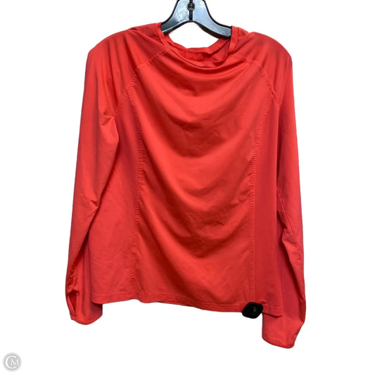 Athletic Top Long Sleeve Crewneck By Old Navy In Pink, Size: L