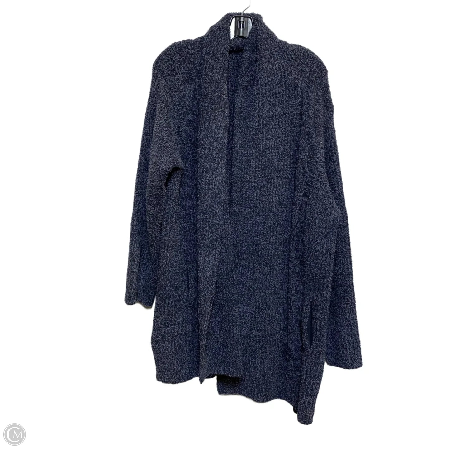 Sweater Cardigan By Barefoot Dreams In Blue, Size: 1x