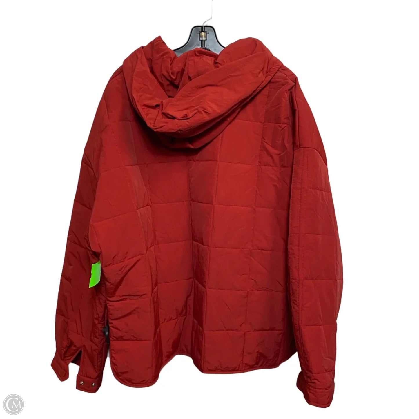 Jacket Puffer & Quilted By Clothes Mentor In Red, Size: 3x