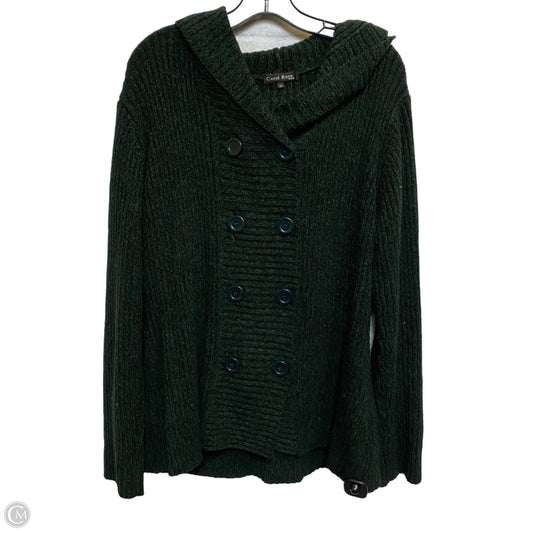 Sweater By Carol Rose In Green, Size: 2x