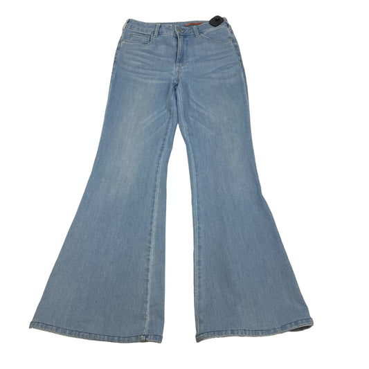 Blue Denim Jeans Flared Pilcro, Size 6
