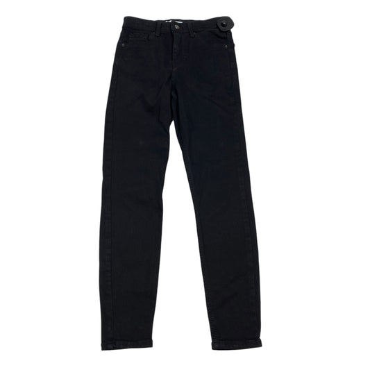 Jeans Skinny By Top Shop In Black Denim, Size: 2