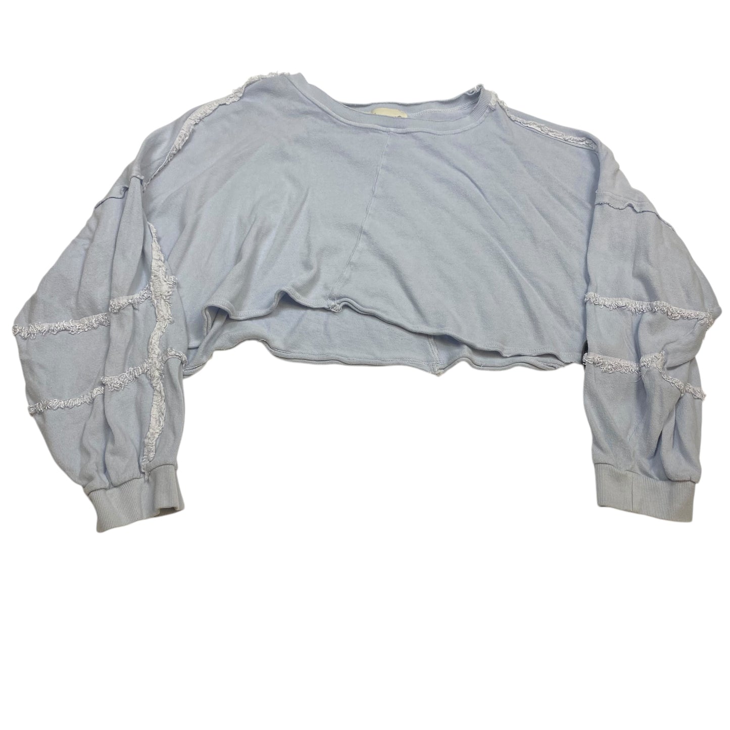 Top Long Sleeve By Vintage Havana In Blue, Size: L