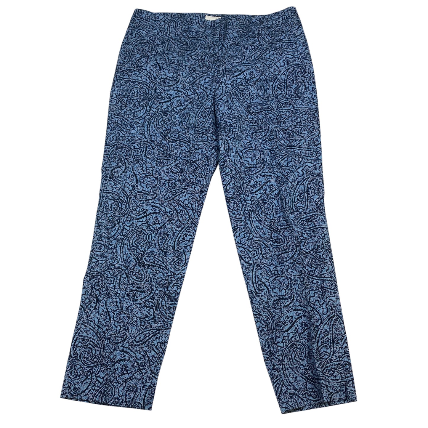 Pants Cropped By J. Jill In Blue, Size: 12