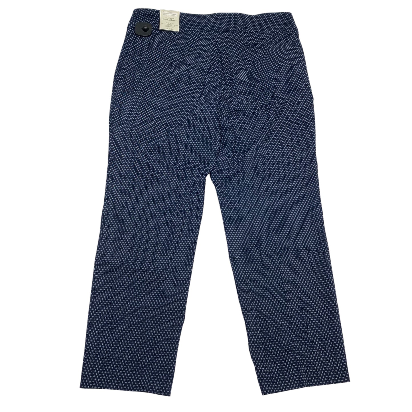 Pants Cropped By Dana Buchman In Navy, Size: Xl