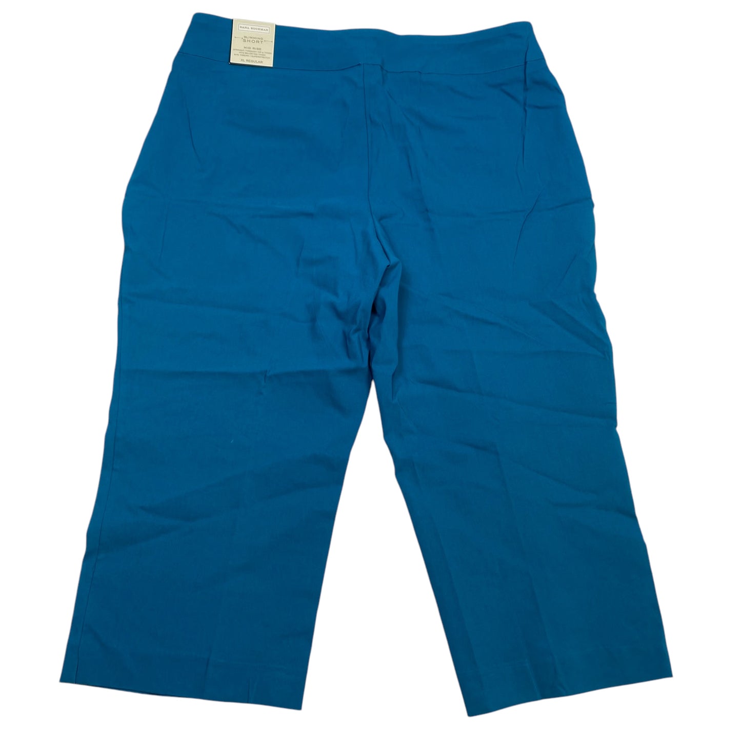 Pants Cropped By Dana Buchman In Blue, Size: Xl