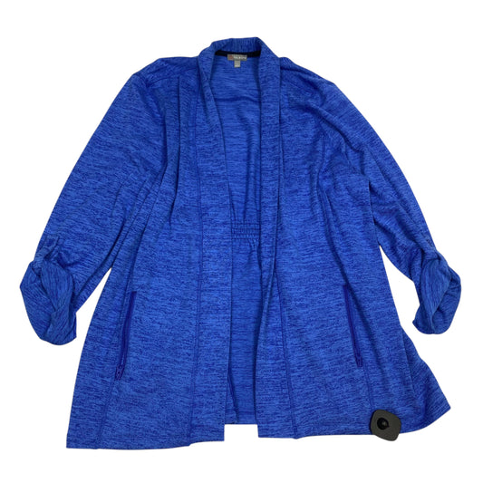 Cardigan By Talbots In Blue, Size: Xl