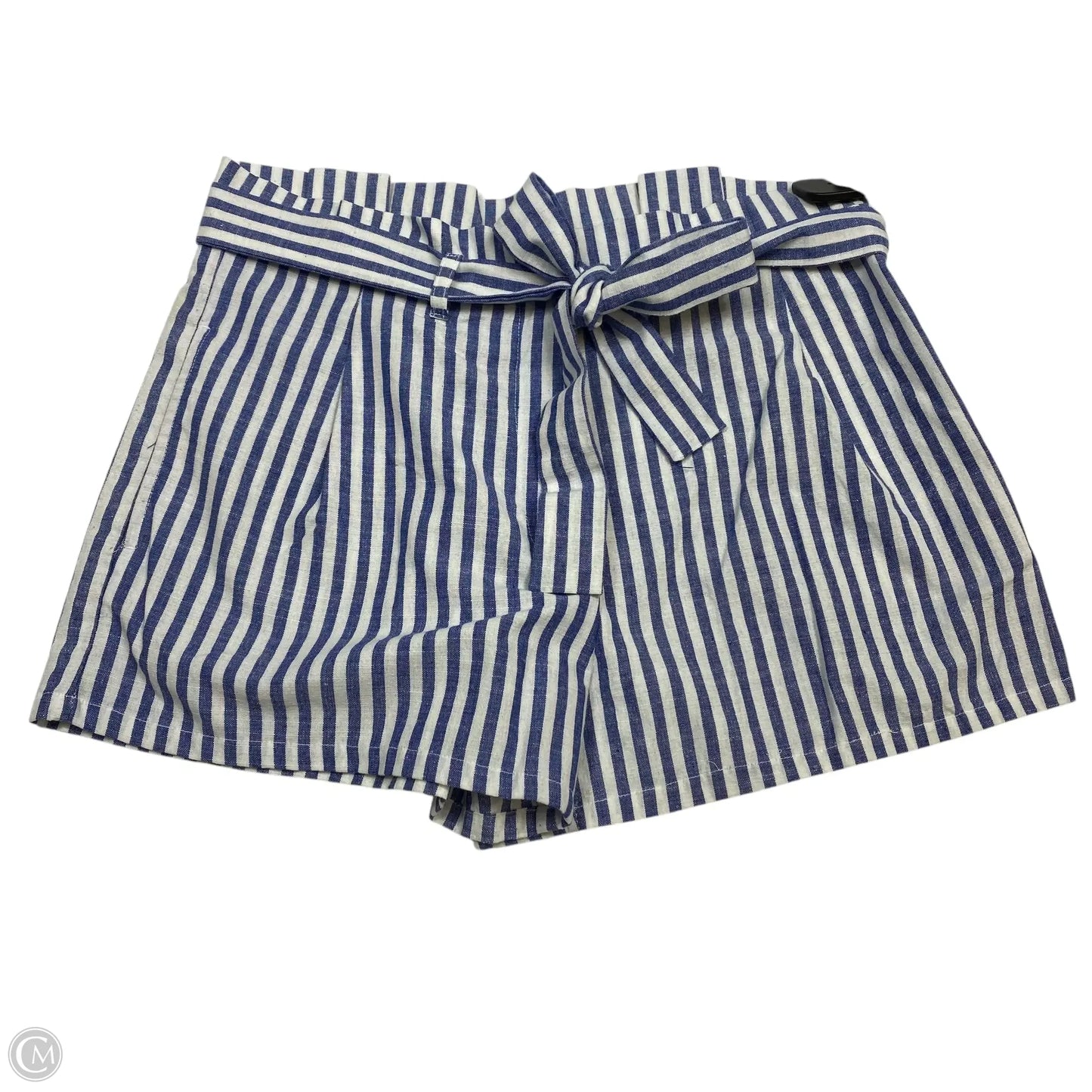 Shorts By Love Tree In Blue & White, Size: S