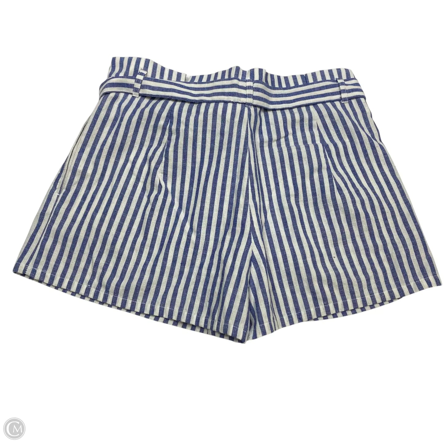 Shorts By Love Tree In Blue & White, Size: S