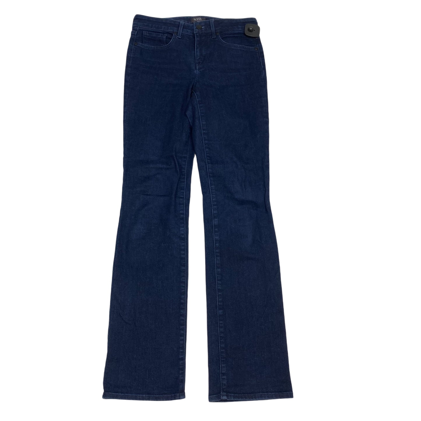 Jeans Straight By Not Your Daughters Jeans In Blue Denim, Size: 4