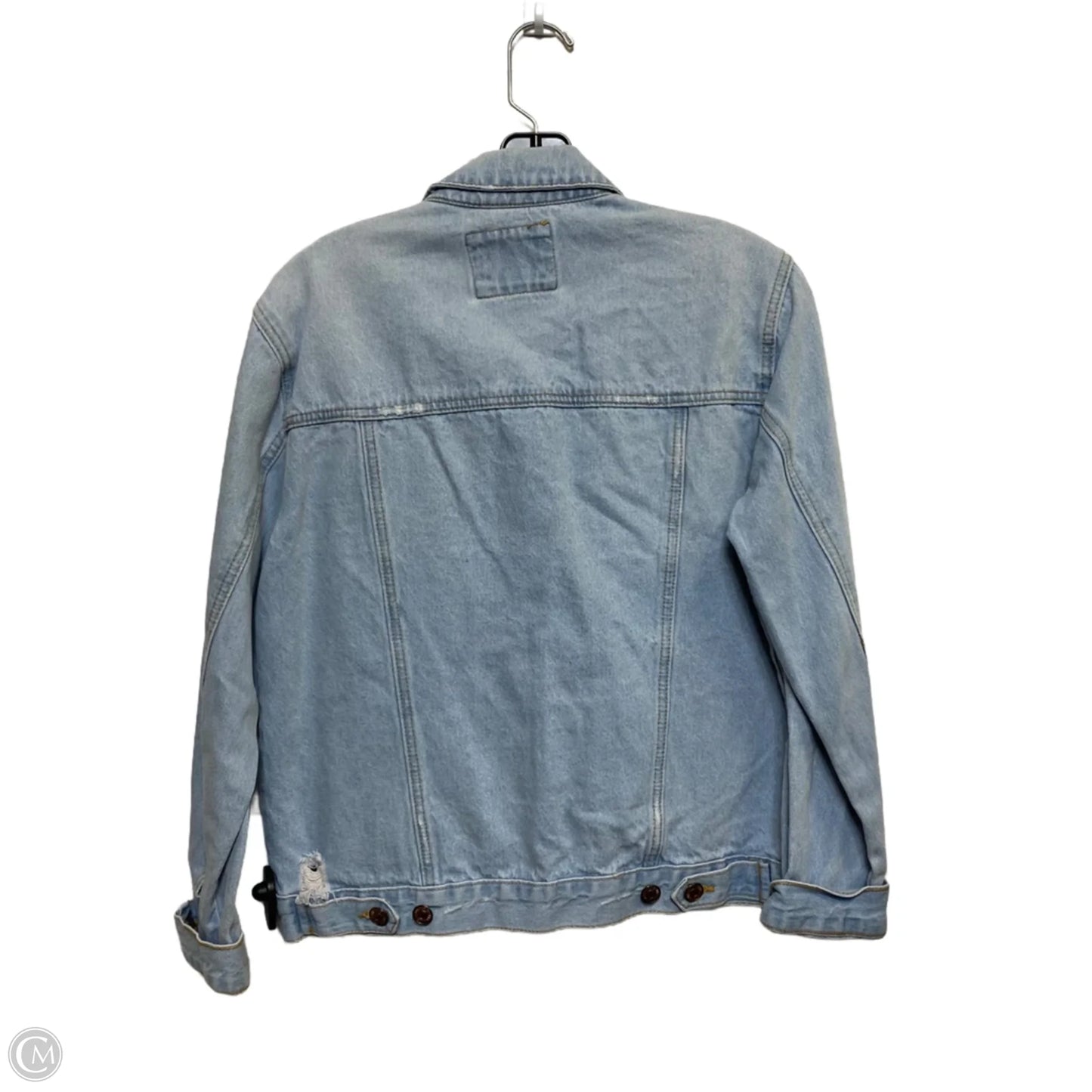 Jacket Denim By Forever 21 In Blue Denim, Size: M