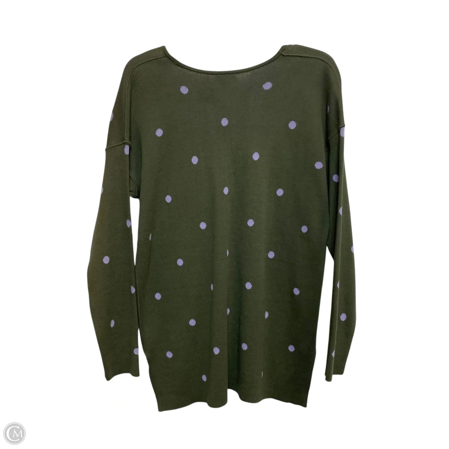 Sweater By J. Jill In Green & Purple, Size: Xs