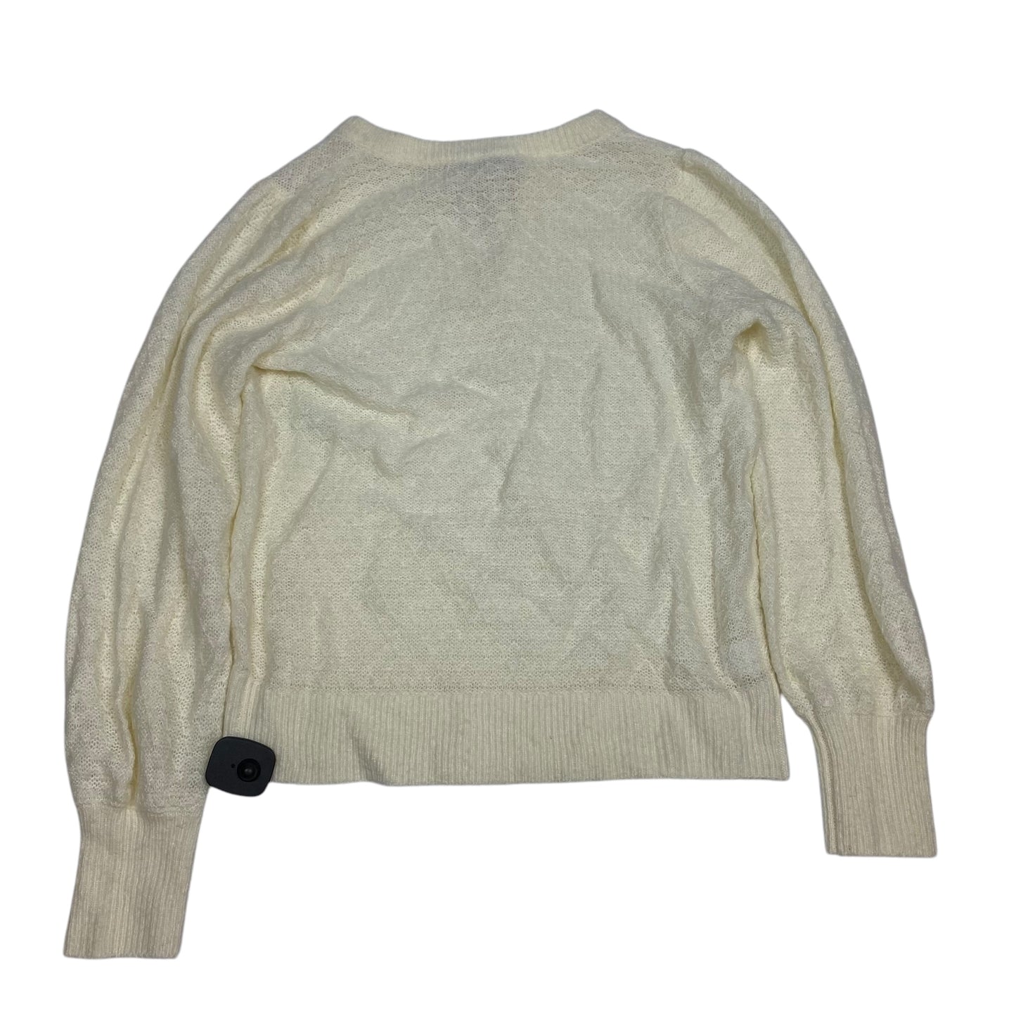 Sweater By Loft In Cream, Size: L