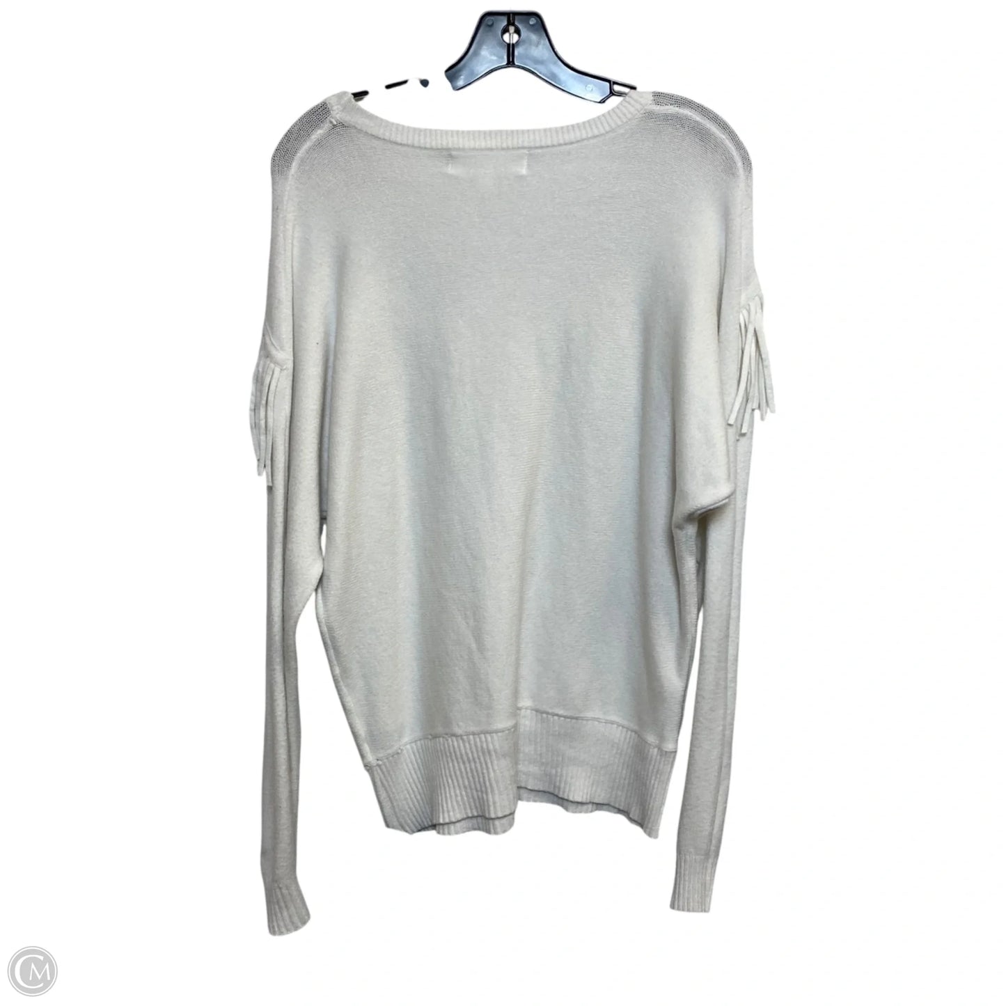 Sweater By Chelsea And Theodore In White, Size: L