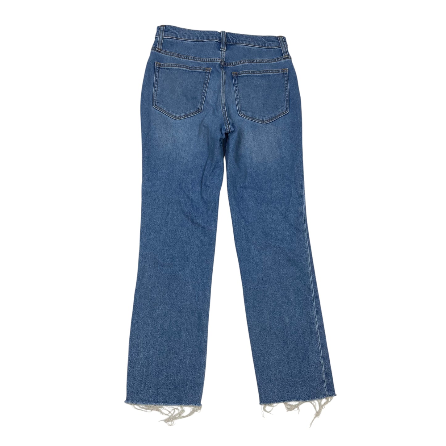 Jeans Straight By J. Crew In Blue Denim, Size: 2