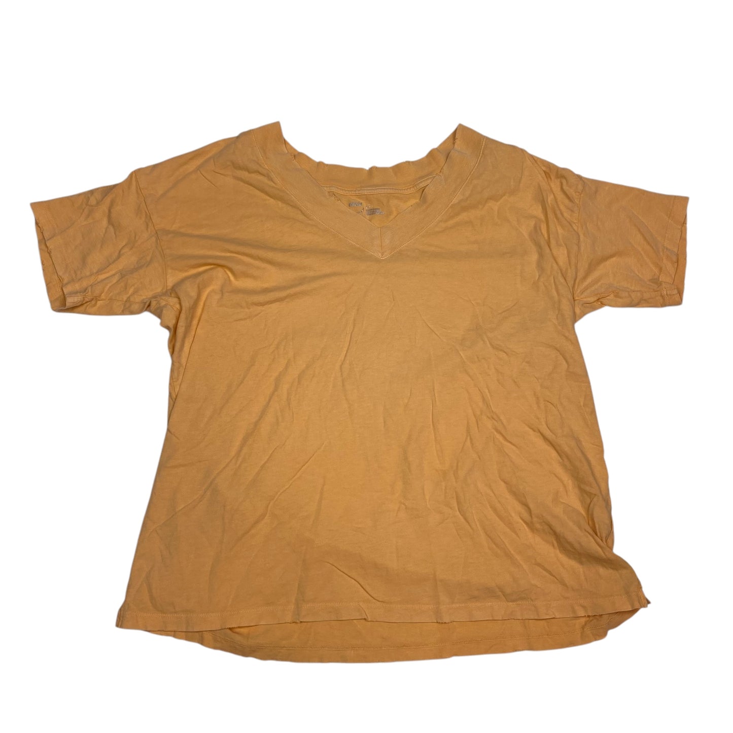 Top Short Sleeve Basic By Aerie In Orange, Size: S