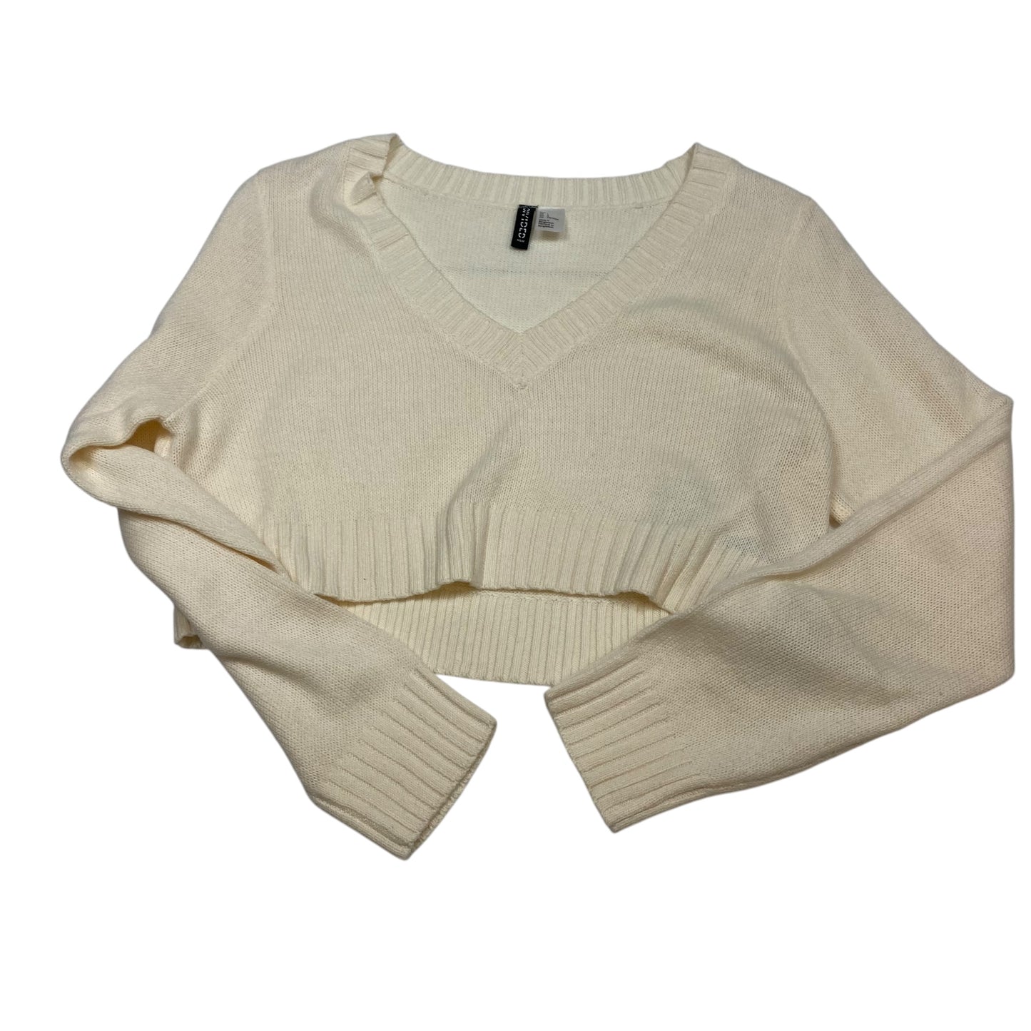 Sweater By Divided In Cream, Size: L