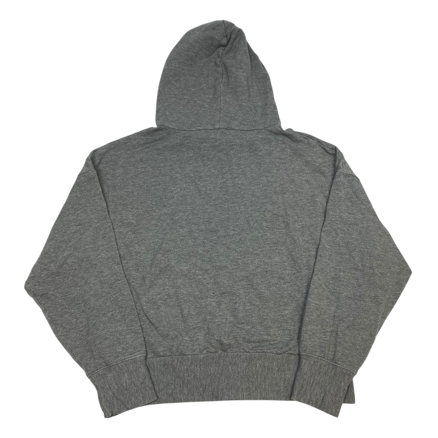 Athletic Sweatshirt Hoodie By Fabletics In Grey, Size: L