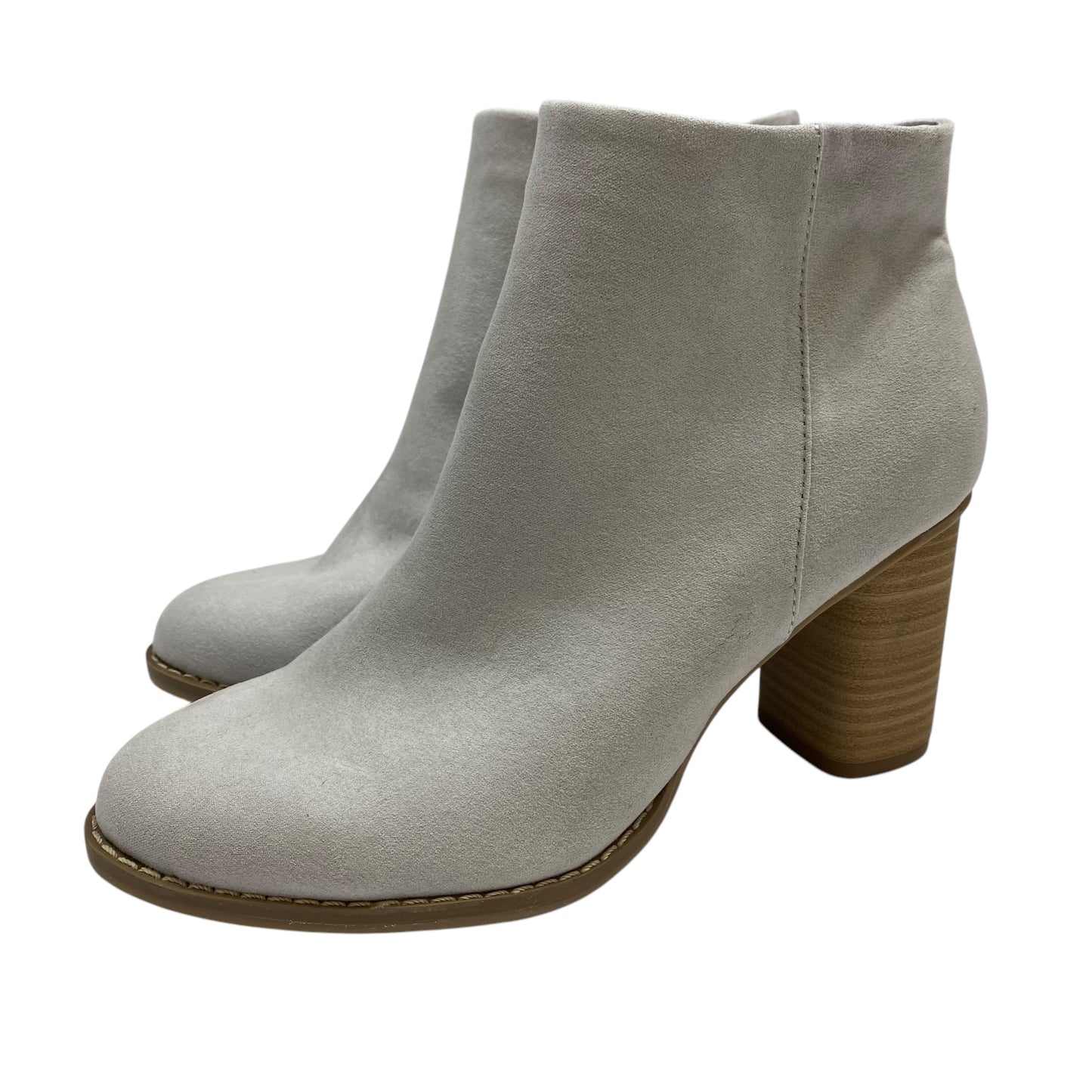 Boots Ankle Heels By Dolce Vita In Grey, Size: 6.5