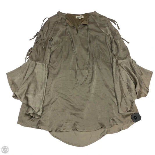Dress Casual Short By Listicle In Taupe, Size: M