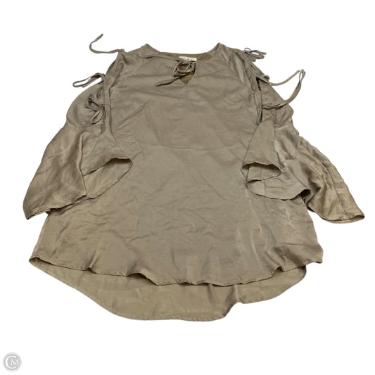 Dress Casual Short By Listicle In Taupe, Size: S