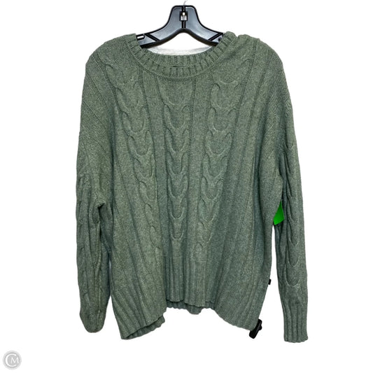 Sweater By Banana Republic In Green, Size: Xxl