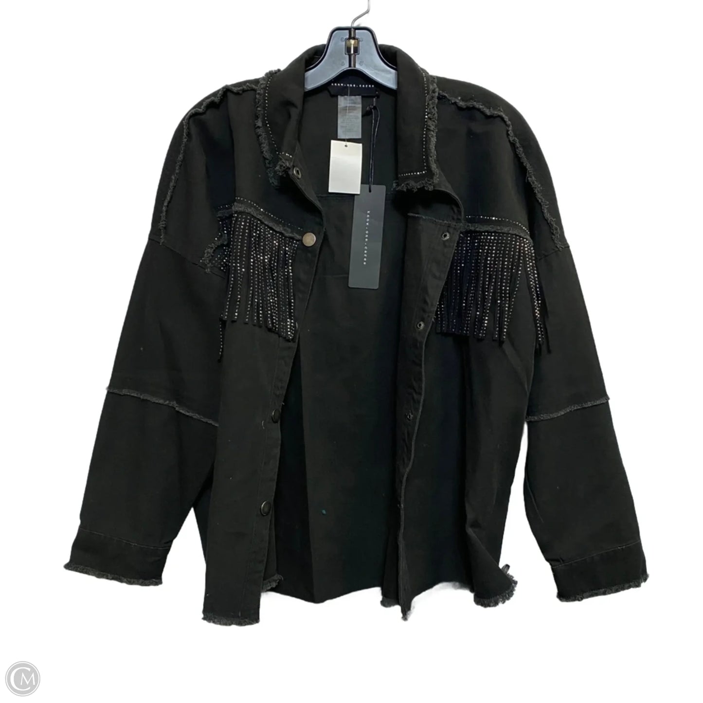 Jacket Denim By Know. One. Cares In Black Denim, Size: S