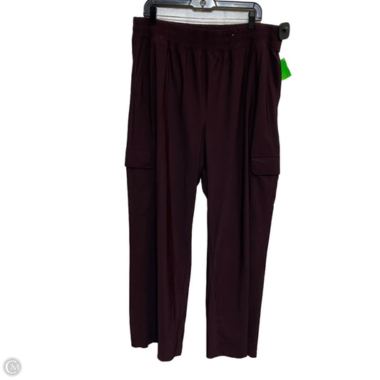 Athletic Pants By Old Navy In Purple, Size: Xl