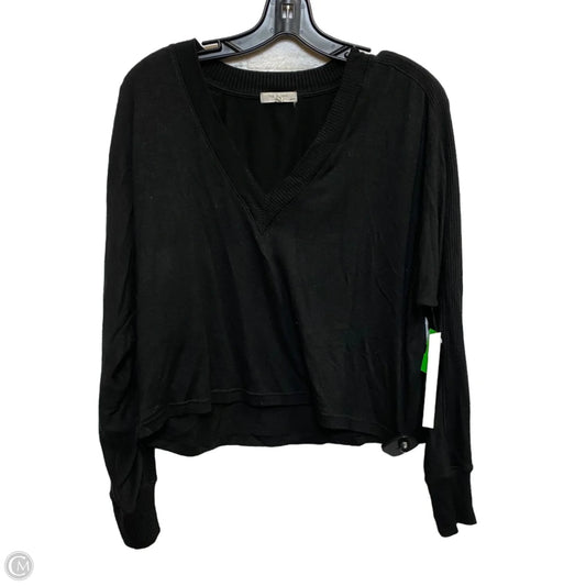 Top Long Sleeve Designer By Rag And Bone In Black, Size: Xs