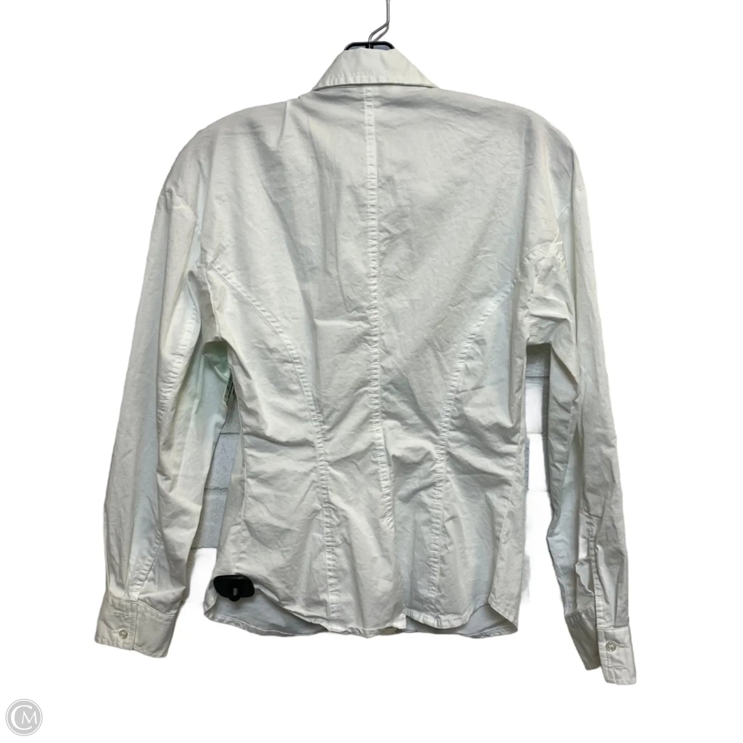 Top Long Sleeve By H&m In White, Size: Xs