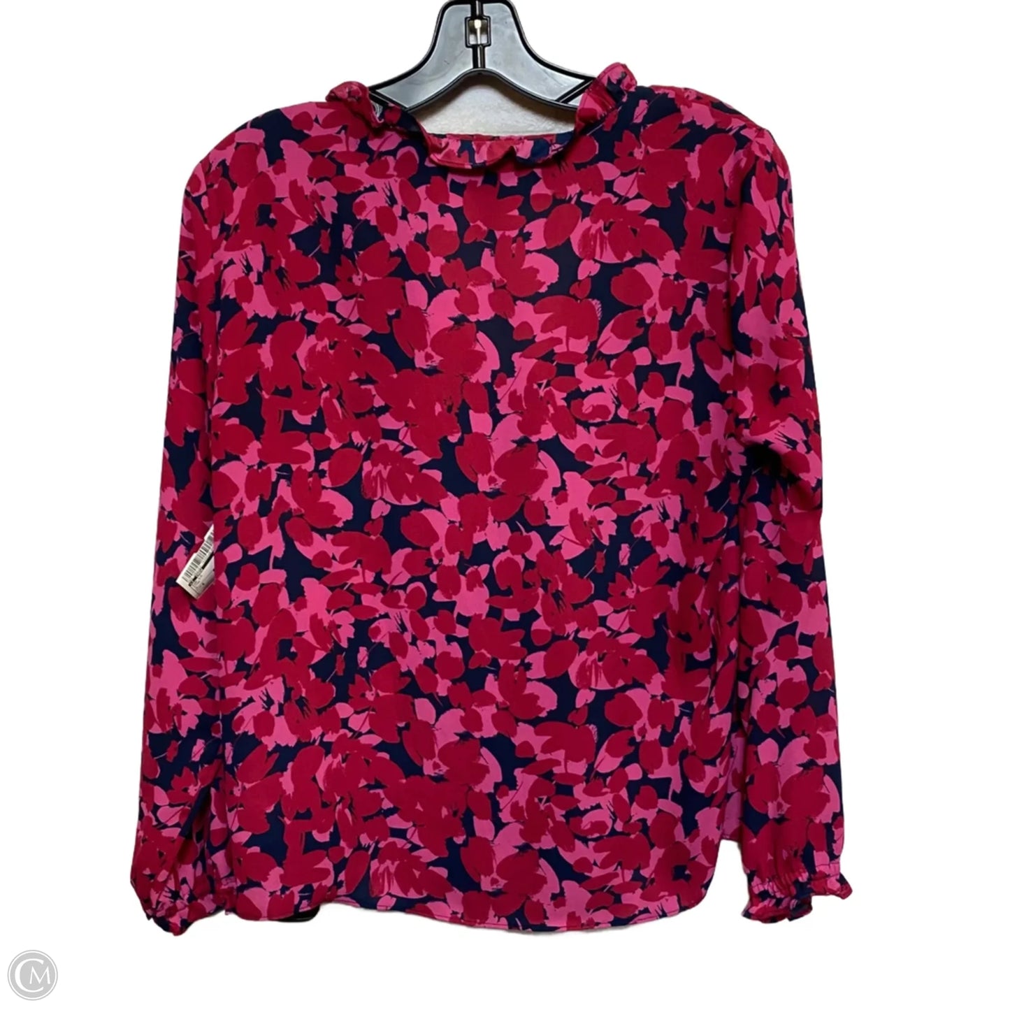 Top Long Sleeve By J. Crew In Pink, Size: S