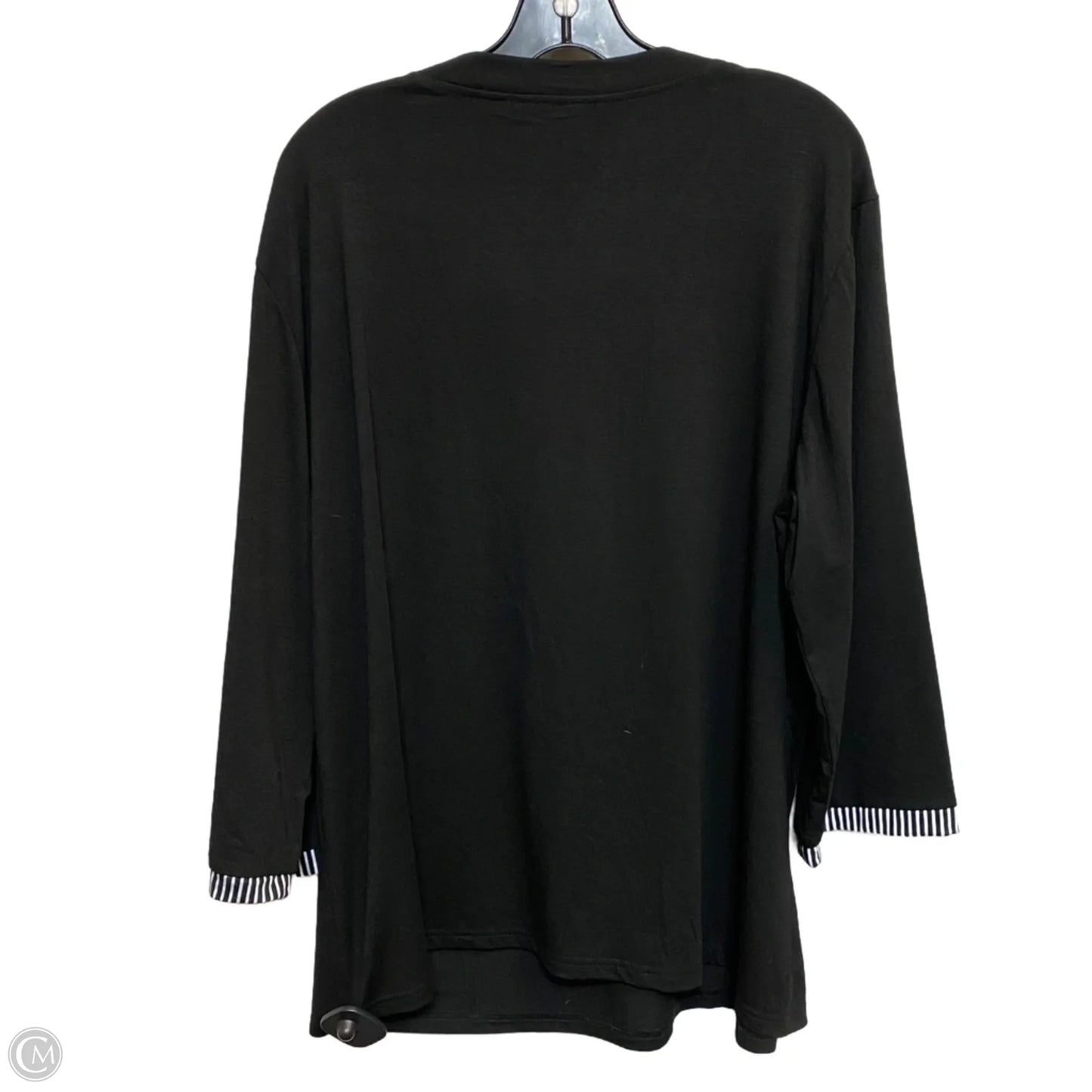 Top Long Sleeve By Dokotoo In Black, Size: 2x