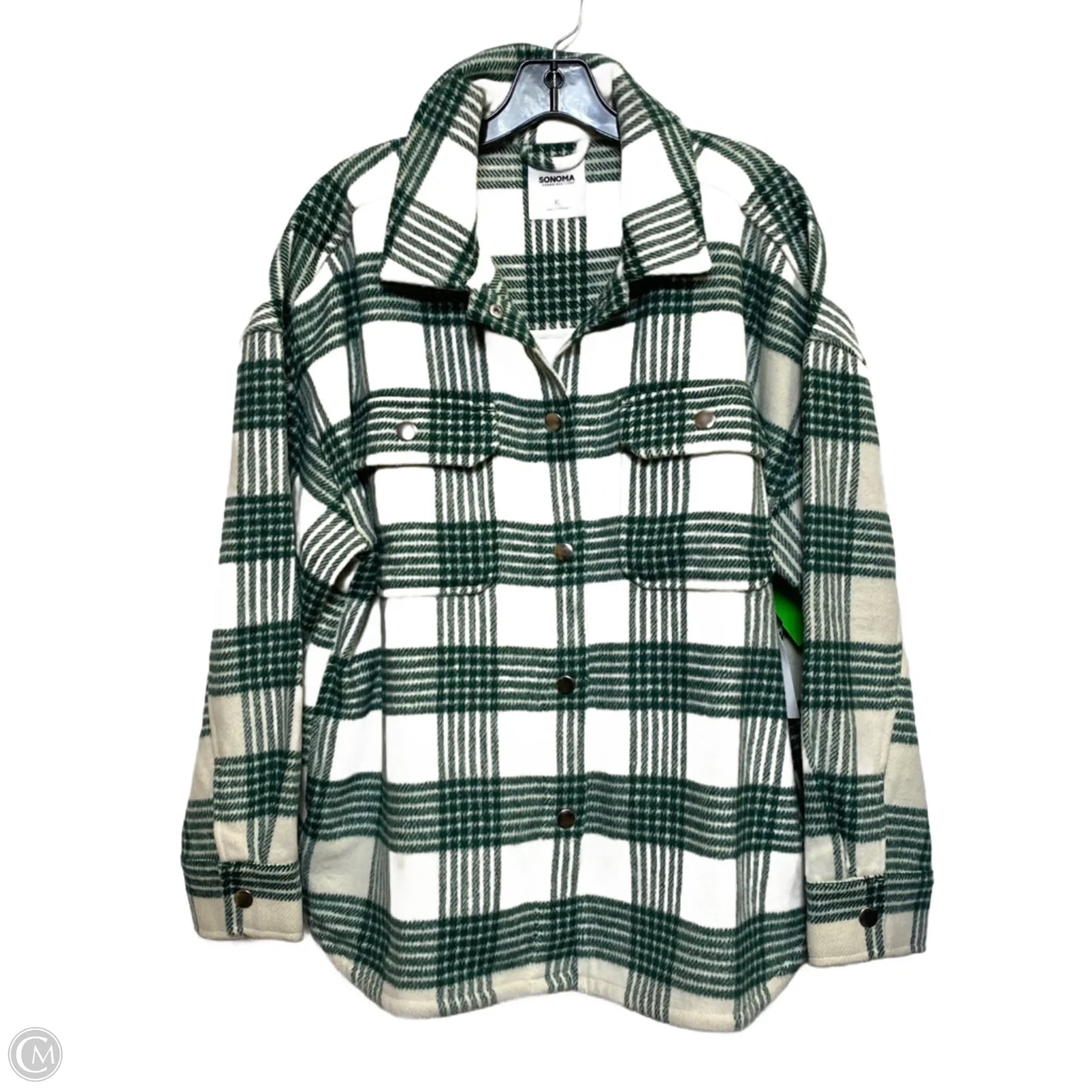 Jacket Fleece By Sonoma In Green, Size: Xl