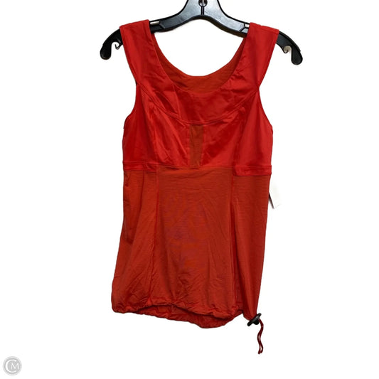 Athletic Tank Top By Lululemon In Coral, Size: S