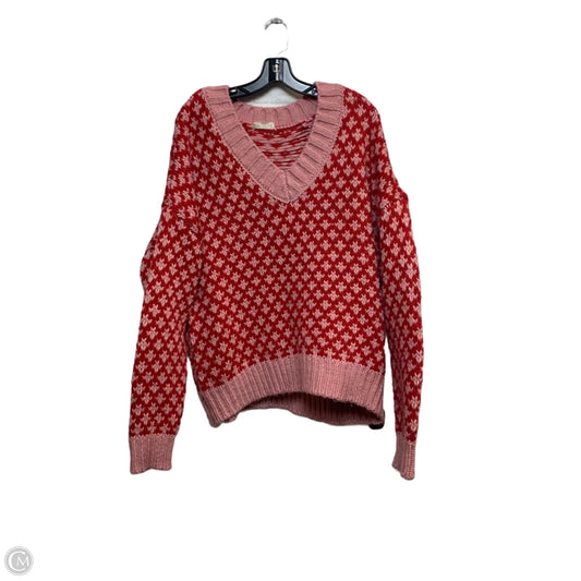 Sweater By New In In Pink, Size: L