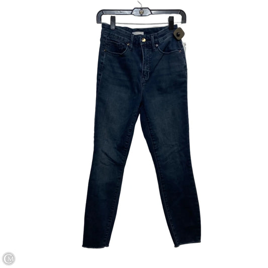 Jeans Designer By Good American In Blue Denim, Size: 4