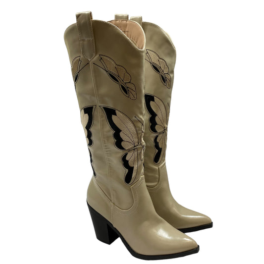 Boots Knee Heels By Berness  Size: 7.5