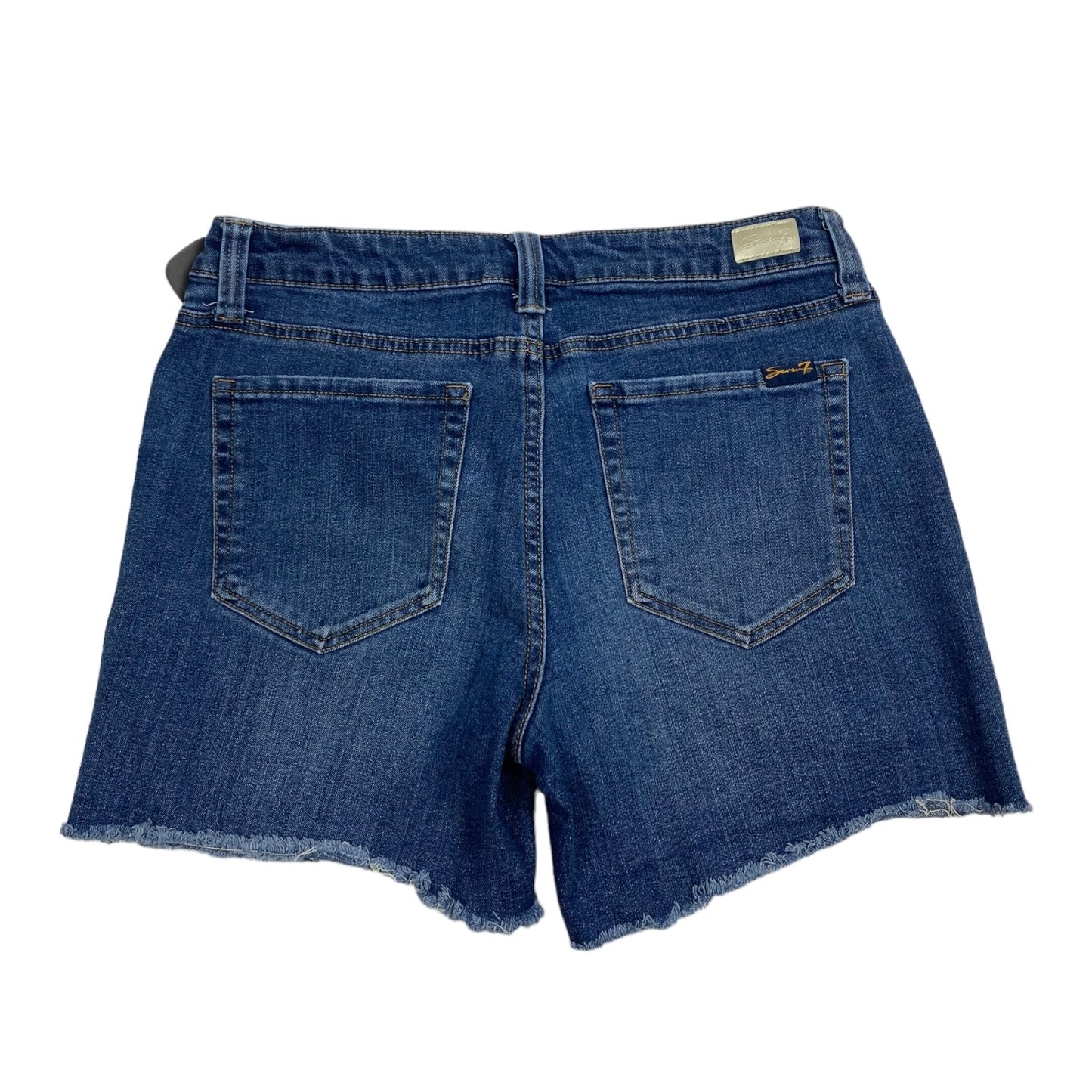 Blue Denim Shorts Seven 7, Size 6