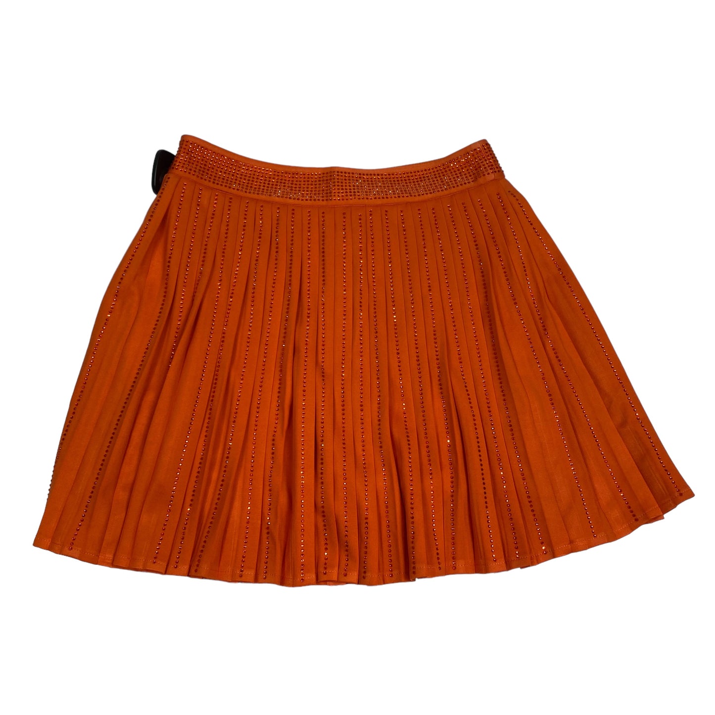 Orange Skirt Mini & Short Nylon , Size M