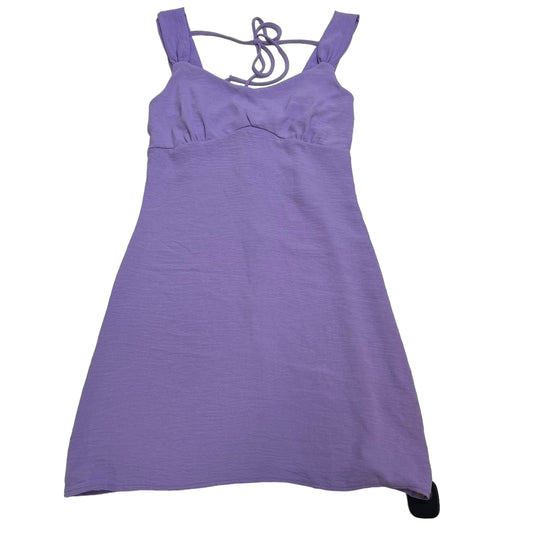 Purple Dress Casual Short Rolla Coster, Size M