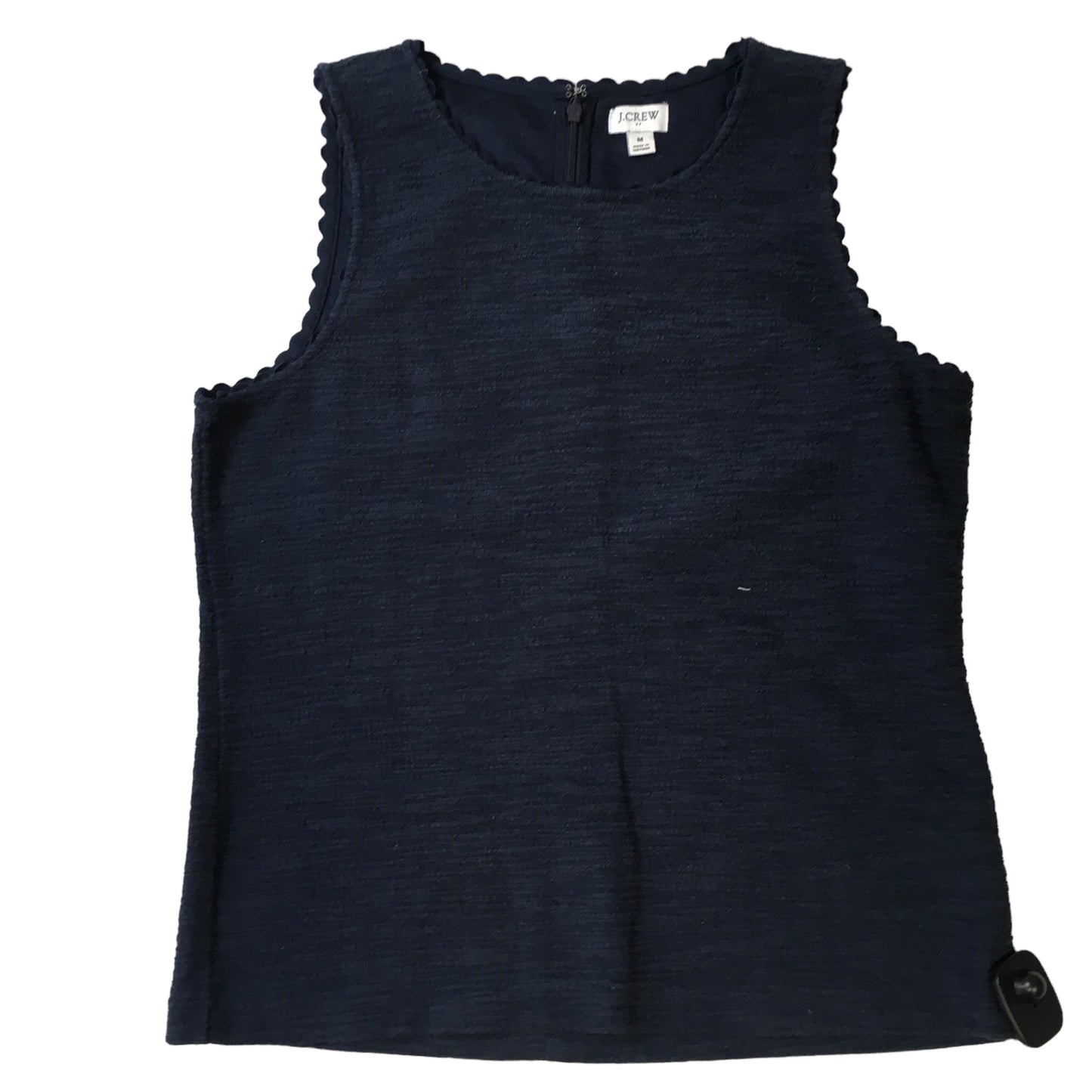 Blue Top Sleeveless J. Crew, Size M