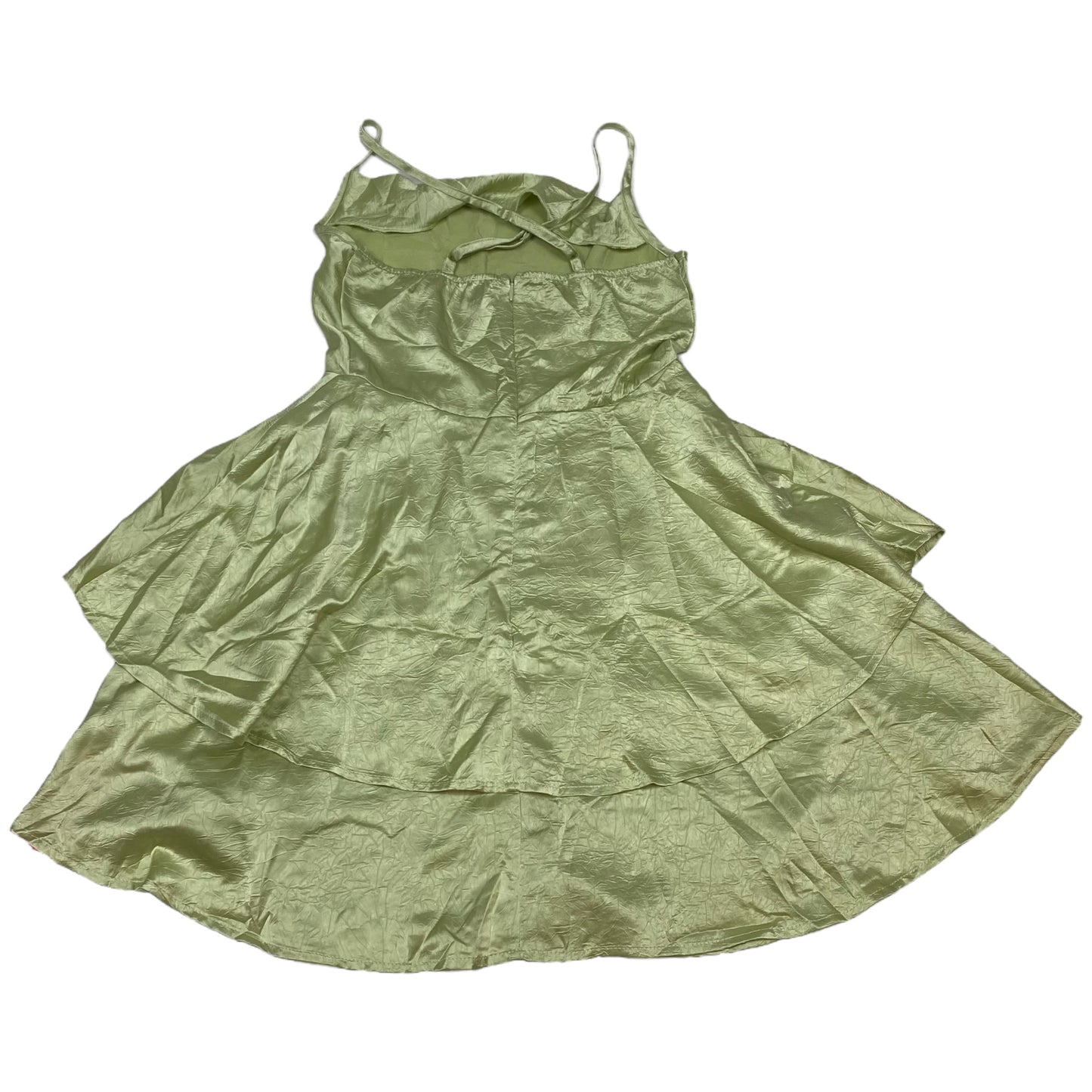 Green Dress Party Short Shein, Size Xs