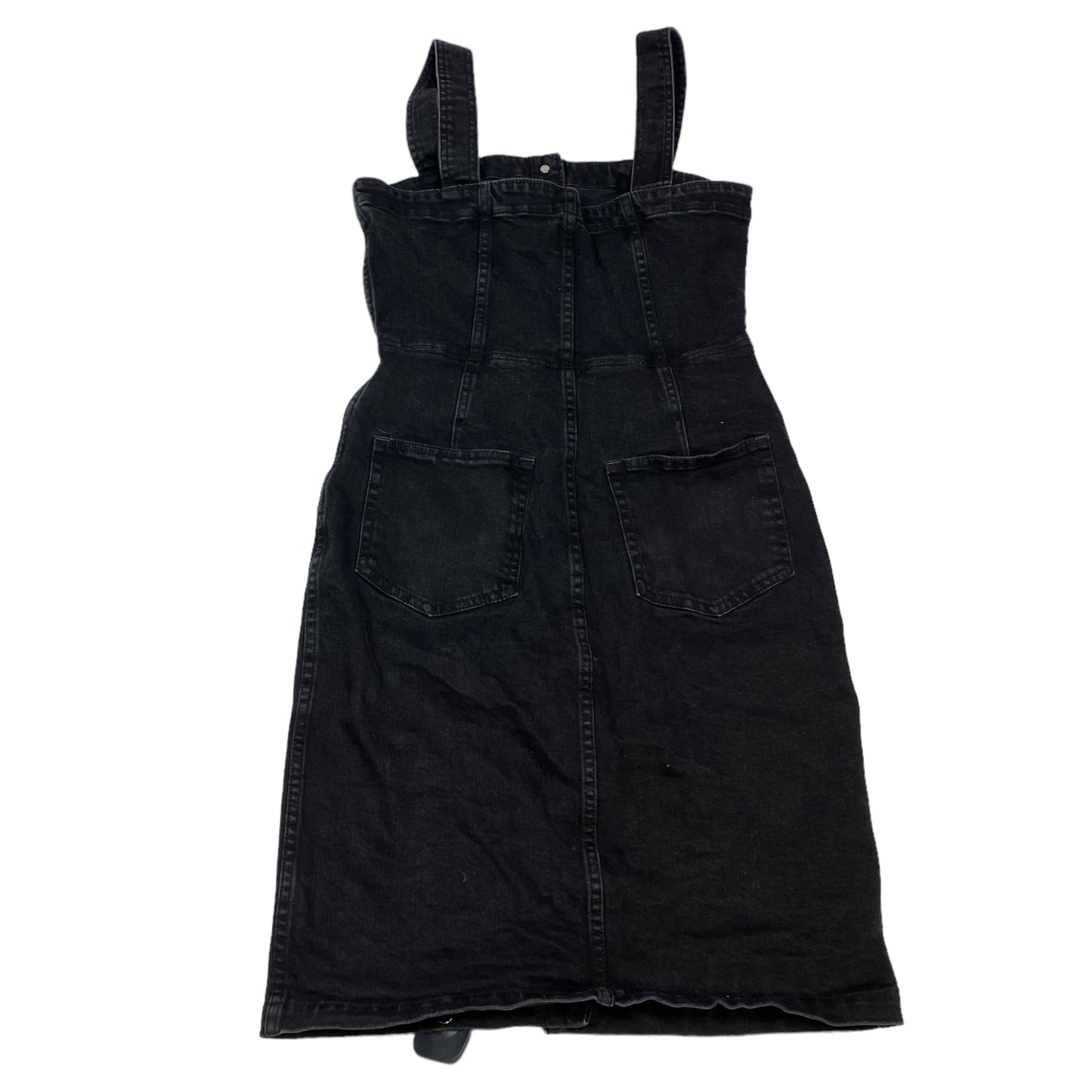 Black Denim Dress Casual Short Gap, Size 6