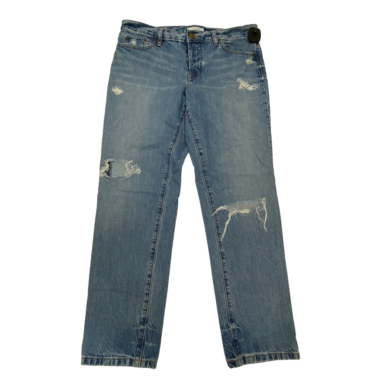 Blue Denim Jeans Boyfriend Loft, Size 8